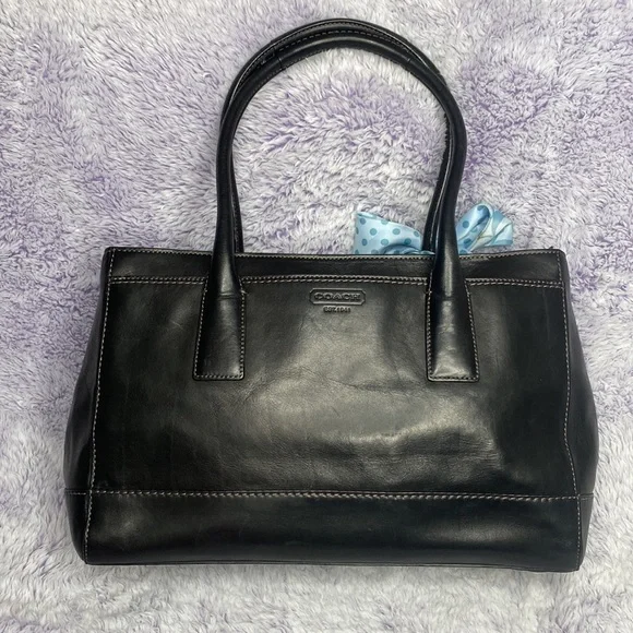 COACH GENUINE LEATHER MADELINE BAG with TWILLY - Picture 11 of 16